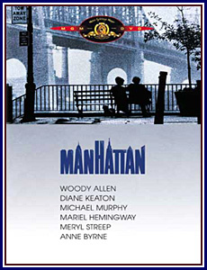 , A Woody Allen movie, a wonderful place, and a real neat graphic. This was the poster for the movie.