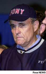Rudy Giuliani, a man in his finest hour, rising to the occasion and leading the city after the attack on the World Trade Center.
