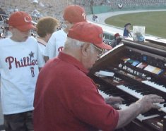 Let us always remember Wilbur Snapp, the only organist ever ejected from a Baseball game!