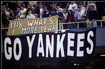at Yankee Stadium, Game 2.  The one that tied it up at 1 each.  GO YANKS!